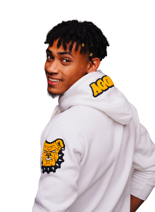 North Carolina A&T Aggies Letterman Hoodie
