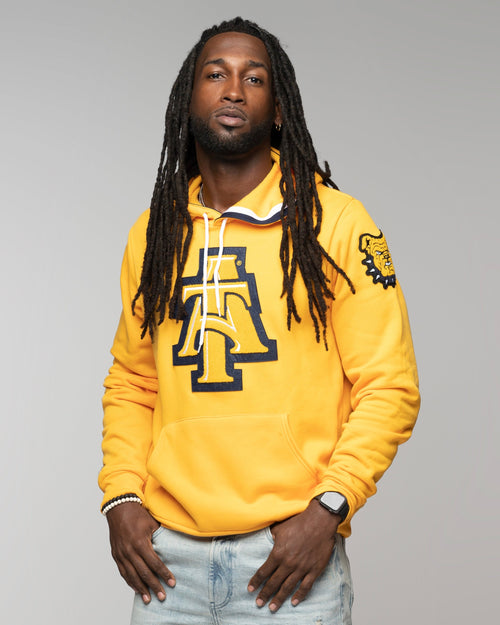 North Carolina A&T Aggies Letterman Hoodie