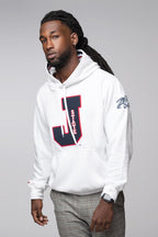 Jackson State Tigers “J State”Letterman Hoodie