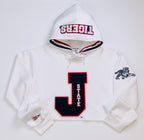 Jackson State Tigers Cropped “J State” Letterman Hoodie