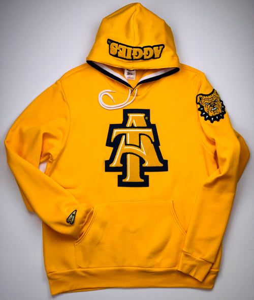 North Carolina A&T Aggies Letterman Hoodie