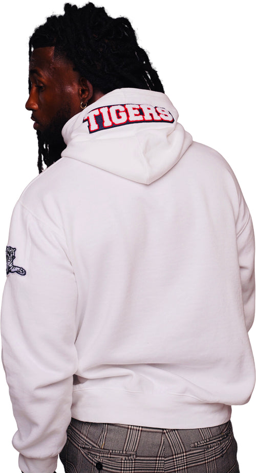 Jackson State Tigers “J State”Letterman Hoodie